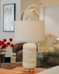 Table Lamp - Cream