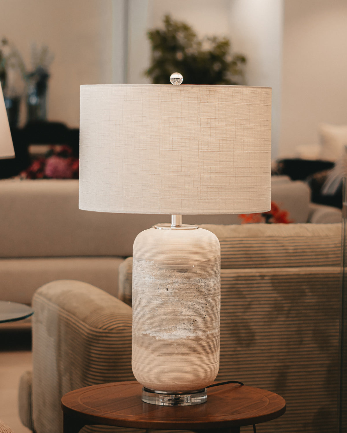 Table Lamp - Cream