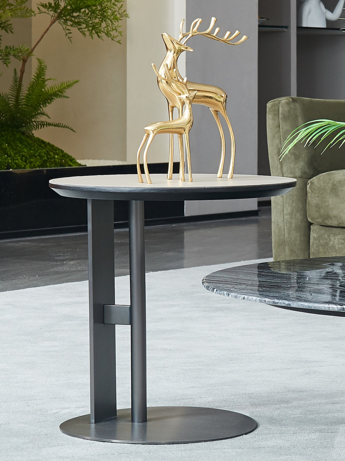 Side Table - Beige