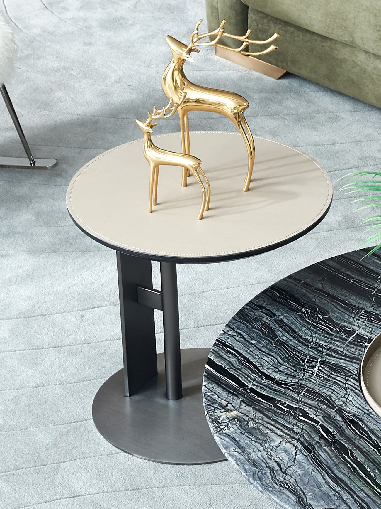 Side Table - Beige