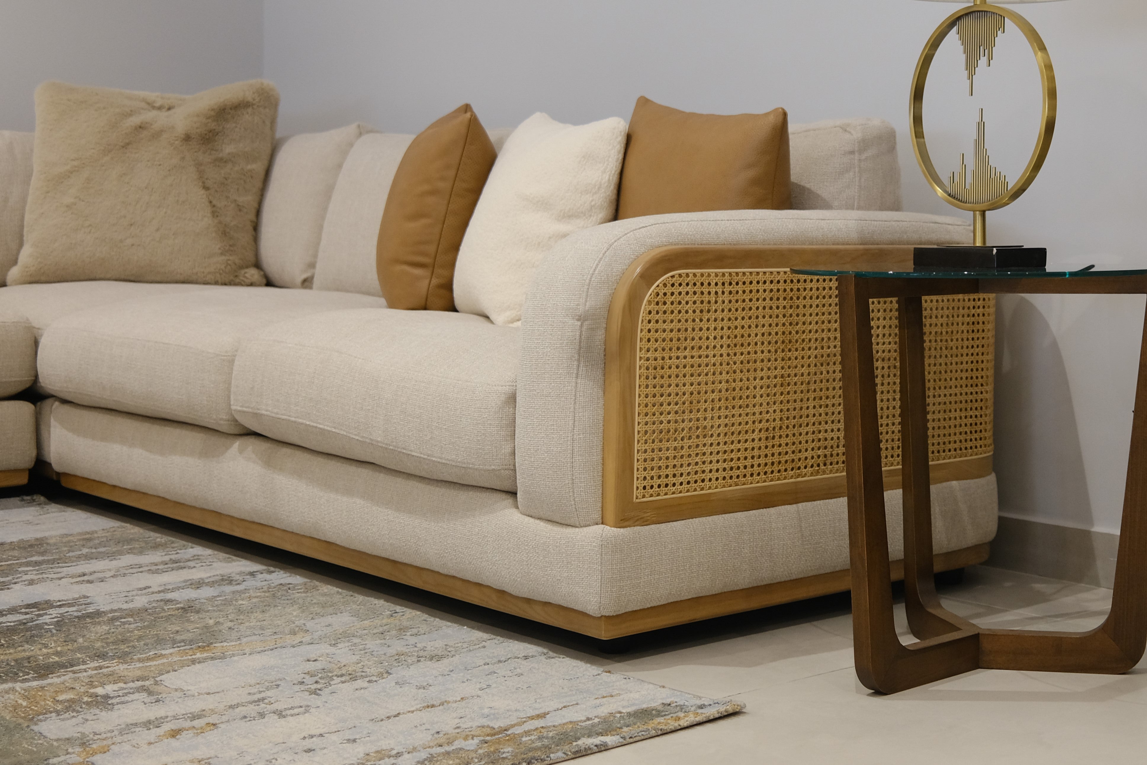 Corner Sofa - Beige