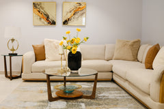 Corner Sofa - Beige