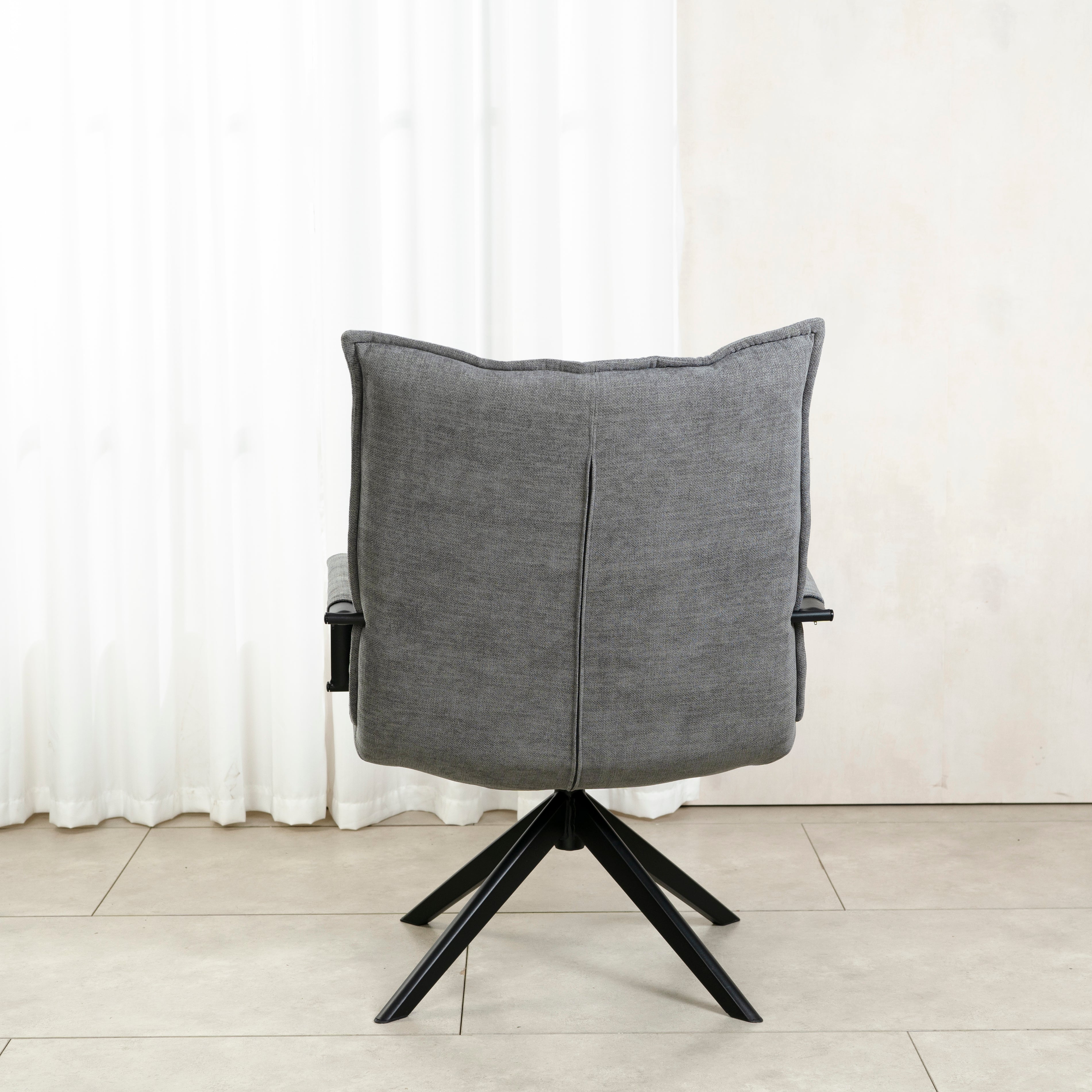 Swivel Armchair - Grey