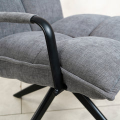 Swivel Armchair - Grey