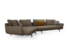 Corner Sofa - Natural Leather