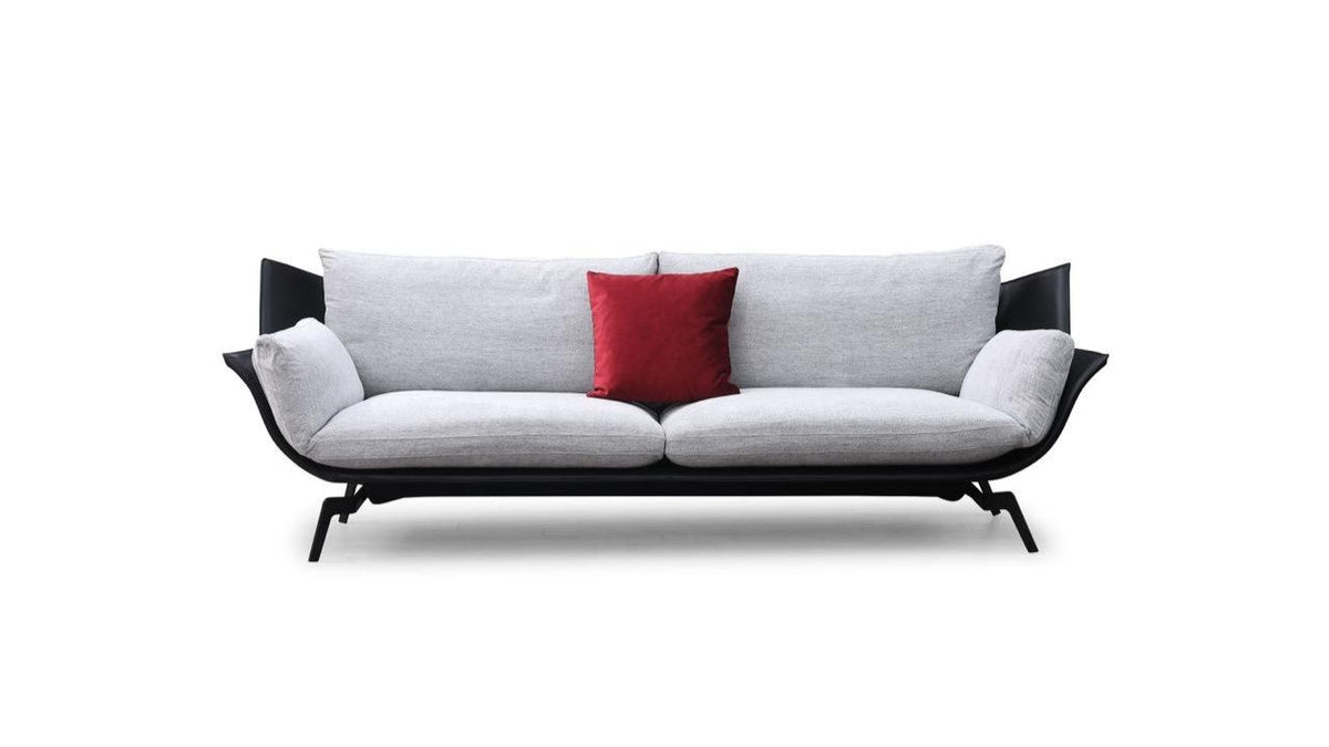 Sofa - Grey Natural Leather