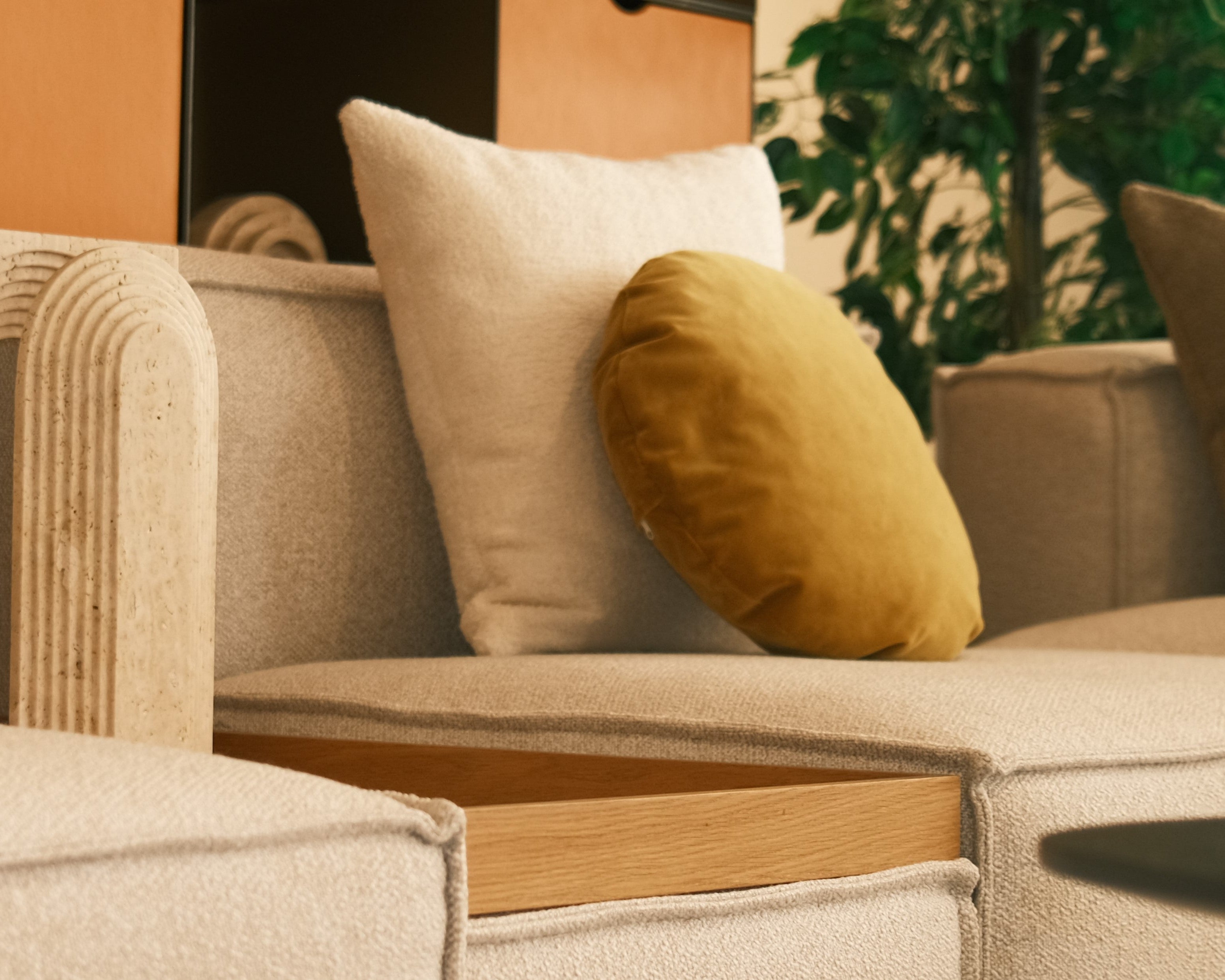 Corner Sofa - PLUS POUFY